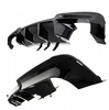 DIFUZOR BMW F10 F11 10-LOOK M5 DUET NEGRU LUCIOS
