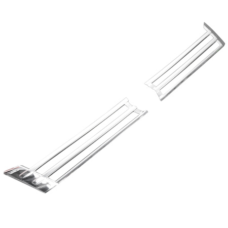 Benzi grila fata VW VOLKSWAGEN CADDY 2010-2015 | OȚEL | CROM