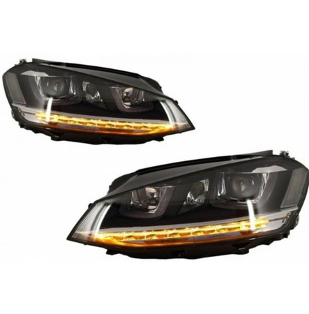 FARURI PENTRU VW GOLF VII 13-17 U-STYLE LED