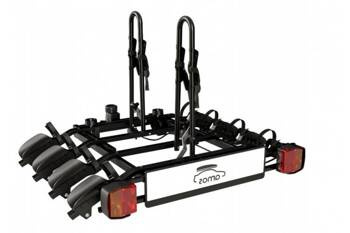 Platforma de bicicleta TYTAN AMOS 4 PLUS (7 pini) NEGRA cu carlig