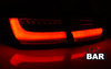 BLACK DTS LED DYNAMIC LAMPS pentru BMW F30 11-18