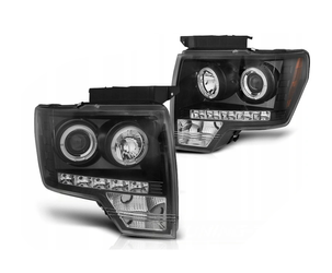 Inele de faruri Negru pentru Ford F150 Mk12 08-14