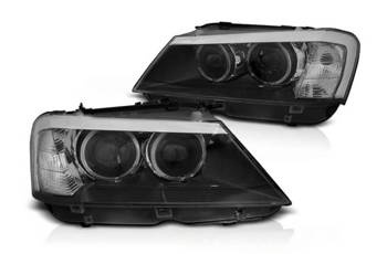 Lămpile față Bmw X3 F25 10-14 Black Led