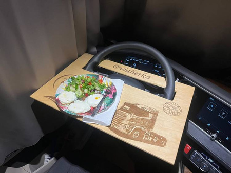 Masă de volan Scania Renault T Magnum Premium MAN Ford F-max din lemn.