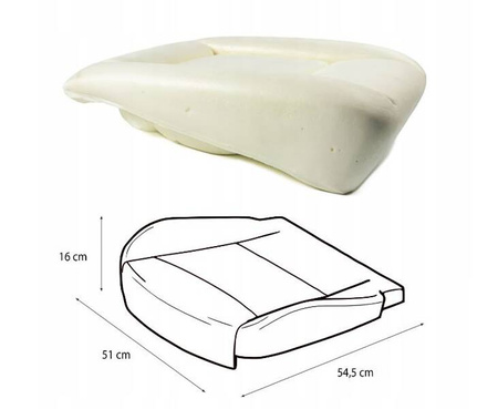 Burete perna scaun spuma Nisan Primastar 2001-2014