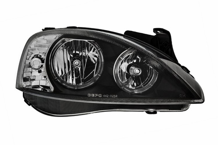 Faruri Opel Corsa C Ringi Black