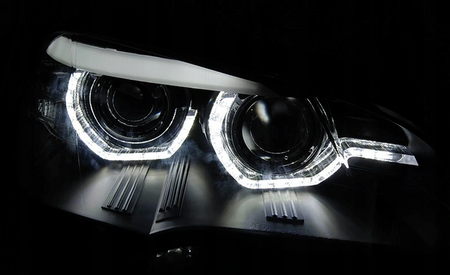 Lămpi Full Led negru pentru Bmw X5 E70 07-13 Xenon D1S