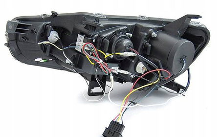 Faruri NEGRE pentru MITSUBISHI LANCER 8 VIII 08-16