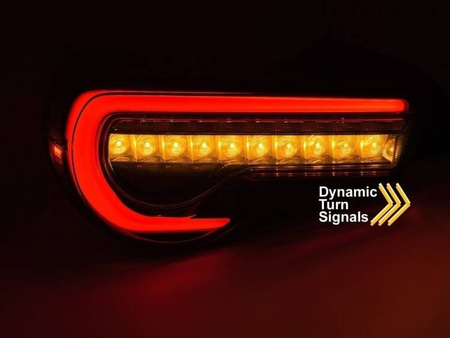Lămpi spate cu LED-uri fumurii pentru Toyota GT86 12-21