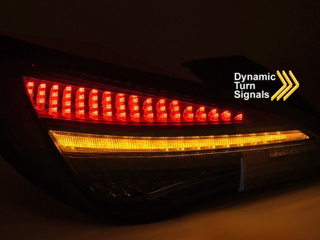 Lumini spate pentru Mercedes CLA C117 negru fum LED