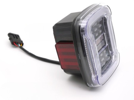 Lămpi LED spate Jeep Wrangler YJ/TJ (1991-2006) negru