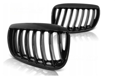 Grilă frontală de rinichi lucioasă pentru Bmw X5 E53 03-06