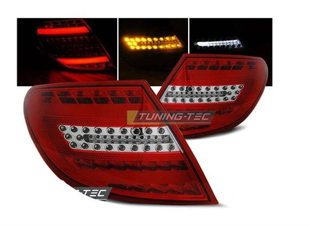 Lămpile Mercedes C-Class W204 sedan 07-10 led bar rw