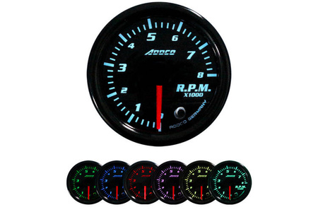 ADDCO Ceas de 52mm - Platină turnantă