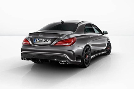 AUTOCOLANTE LATERALE GRI ÎNCHIS MERCEDES W117 CLA AMG