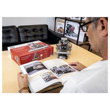 Porsche 911 TURBOMOTOR - model de motor pentru asamblare