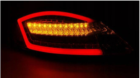 Porsche boxster 05-08 roșu fum roșu a condus lămpi