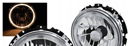 Lămpi vw golf i 1 74-83 inel cromat exterior fk