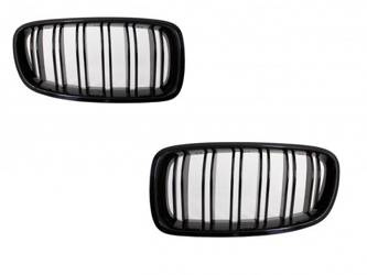 Grilă radiator BMW F10 F11 2010-2015, culoare carbon negru