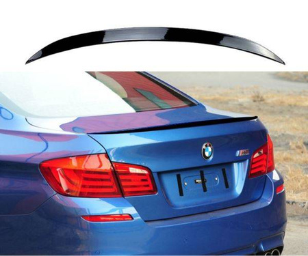 SPOILER PENTRU HAYON BMW F10 10-17 NEGRU LUCIOS