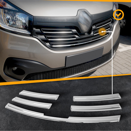 Benzi grila fata Grila Renault Trafic 2014+