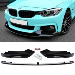 SPLITTER PENTRU BMW F32 F33 F36 NEGRU LUCIOS
