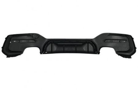 DIFUZOR BMW F20 F21 15-19 TWIN DOUBLE PIANO BLACK