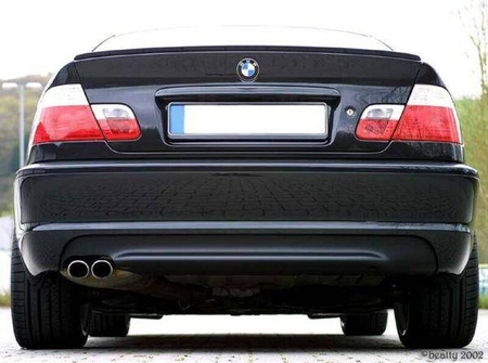 SPOILER BMW E46 4D M3 98-05 ABS NEGRU MAT PORTBAGAJ