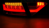 Audi A5 07-11 Coupe Roșu Alb Roșu Led Lights