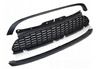GRILL BLACK MATT pentru MINI COOPER R55 R56 R56 R57 06-09