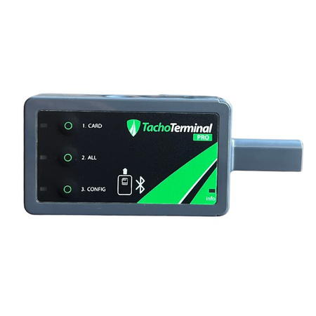 TachoTerminal Pro 3 cu aplicație Bluetooth dedicată TachoTerminal