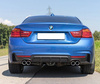 BMW F32 M-PERFORMANCE DIFUZOR DUBLU