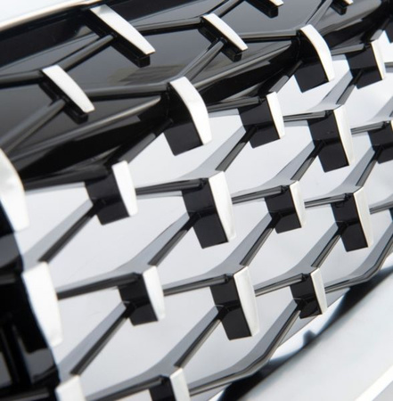 GRILĂ (RINICHI) PENTRU BMW G20 G21 19-22 DIAMANT ARGINTIU