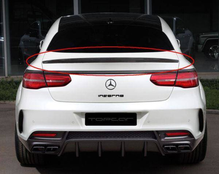 SPOILER PENTRU HAYON MERCEDES GLE COUPE C292 GLOSSY BL
