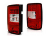 LED lumini Vw Caddy 03-14 roșu alb a condus bar
