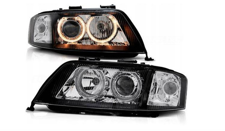 Faruri Audi A6 C5 Ringi Xenon D2S Black FK