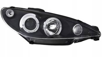 Faruri Peugeot 206 BLACK RINGI