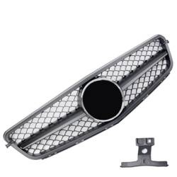 GRILĂ MERCEDES W204 C204 07-14 NEGRU MAT