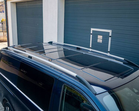 Portbagaj de acoperiș pentru CITROEN BERLINGO 2007-2018 SHORT | CROM