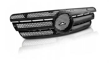 Grilă grilă Mercedes W163 98-05 stil amg negru