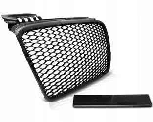 Grilă frontală fără emblemă RS Style Audi A4 B7 NEGRU
