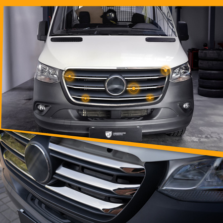 Benzile grila fata Renault Captur 2019+ grill