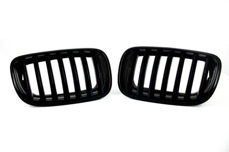 GRILĂ (RINICHI) BMW E70 E71 X5/X6 07-14 NEGRU LUCIOS