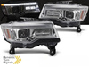 Lămpi LED cromate pentru Jeep Grand Cherokee WK 14-21