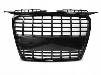 Grilă frontală grilă neagră lucioasă AUDI A3 05-08 S