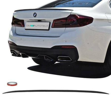 SPOILER PENTRU HAYON BMW SERIA 5 G30 17-20 LOOK CARBON