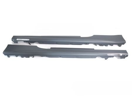Praguri laterale SPORT STYLE BMW G22/G23 2020- cu găuri pentru covor de bun venit