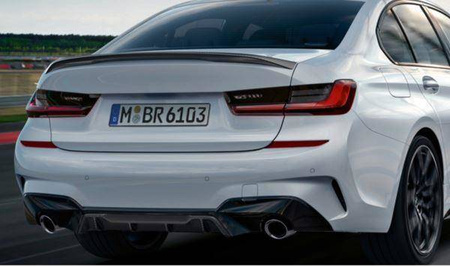 BMW 19- PORTBAGAJ ABS LOOK CARBON SPOILER