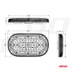 Faza de avertizare LED 33cm omologare magnet R65 R10 12-24V