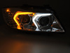 Faruri BMW E90/E91 LCI 09-11 crom